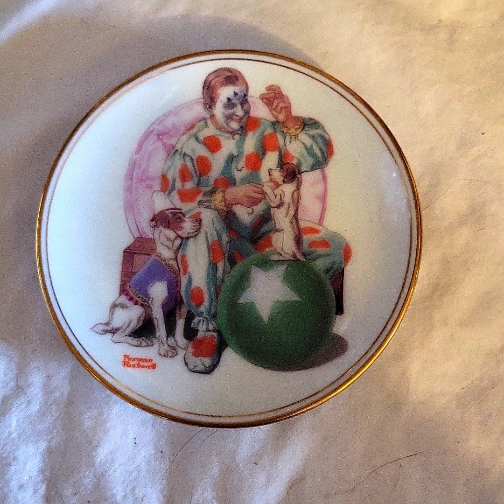 The best of norman rockwell plate.